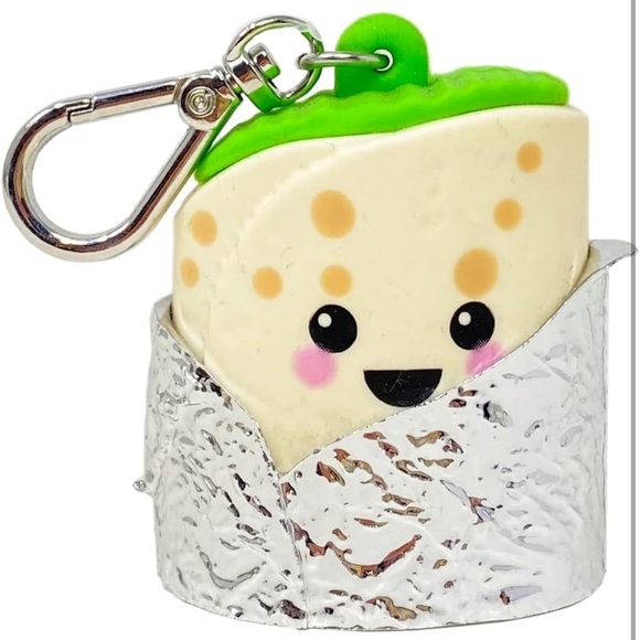 Bath and Body Works Happy Burrito PocketBac Sanitizer Holder, NWT 🌯 - Picture 4 of 7